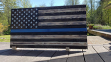 Load image into Gallery viewer, Thin Blue Line American Flag